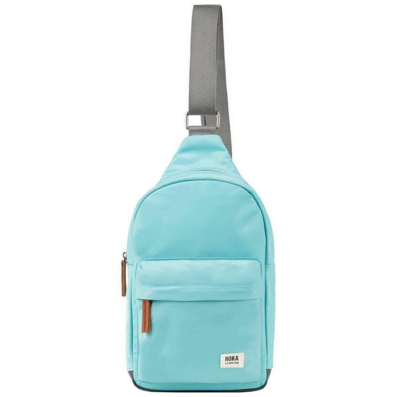 Roka Willesden B Large Recycled Nylon Scooter Bag - Aquatic Awe Blue
