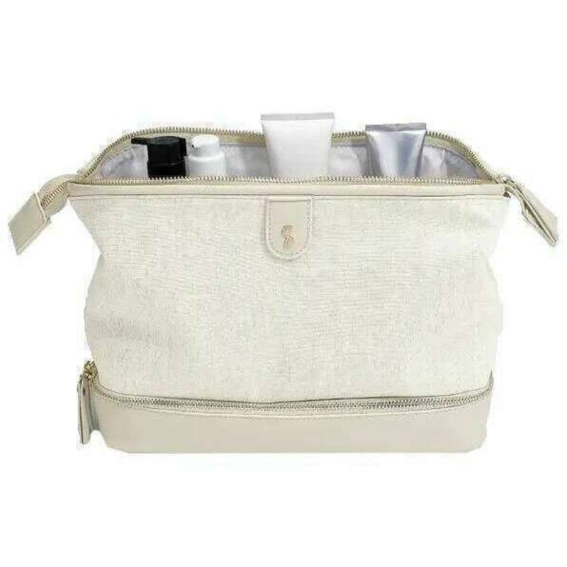 Stackers Wash Bag - Oatmeal/Linen Beige