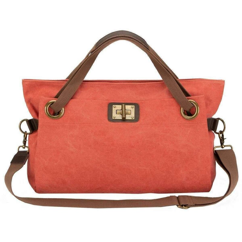 ZEDE Pont Des Arts Cross Body Bag - Corail Orange