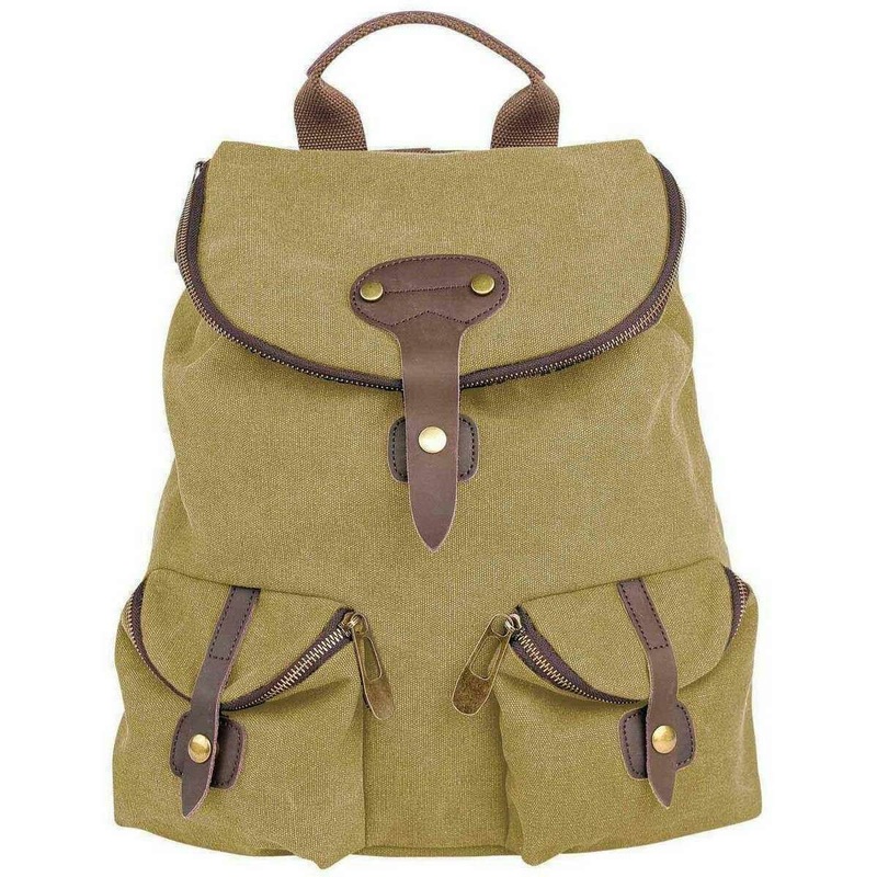 ZEDE Saint Paul Backpack - Beige Khaki
