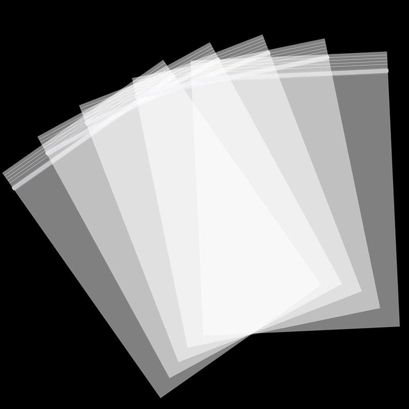 400Pcs Plastic Bags - 3 X 4 Inch 2 Mil Clear Resealable Zip Bags for Small Business, Storage, Candy