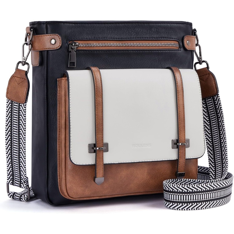 Crossbody Bags for Women with Adjustable Strap, Vegan Leather Shoulder Bag Handbags