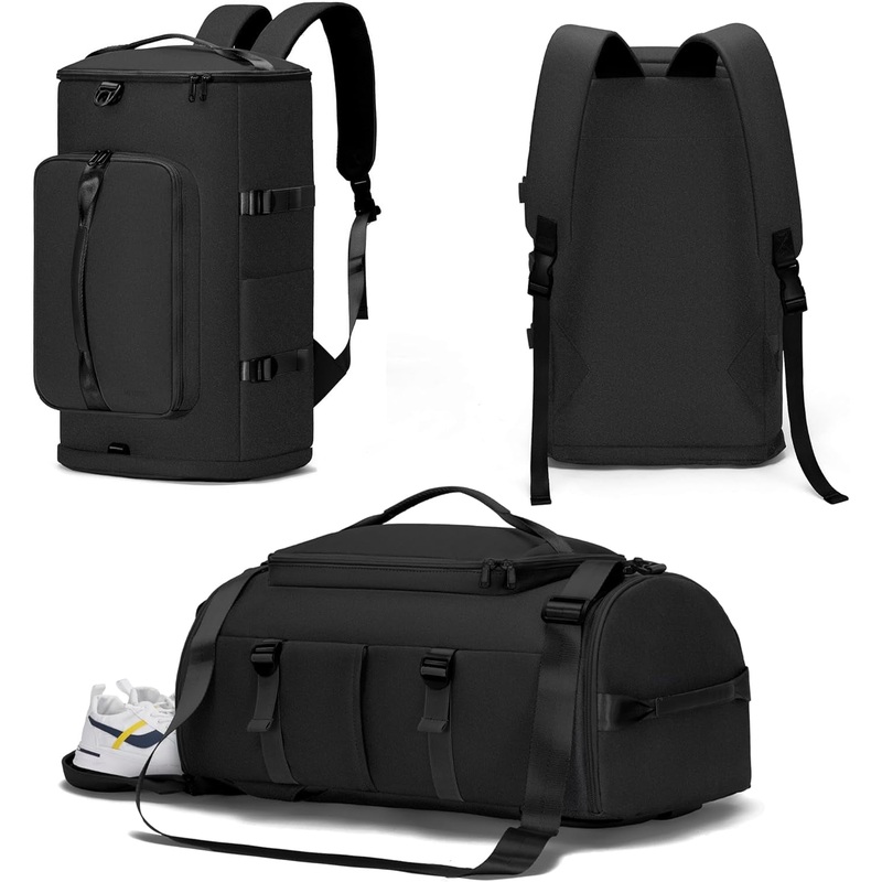 Gym Bag with Shoes Compartment - Duffle Overnight Bag for Men and Women, Travel Backpack with Wet Pocket, Sports Backpack with Upgraded Tear-Resistant Fabric - MIYCOO