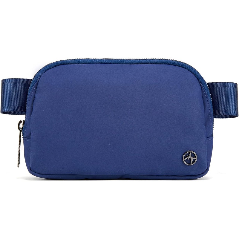 Pander Cross Body Fanny Pack for Women, Fashion Waist Packs, Crossbody Bags, Belt Bag with Adjustable Strap (Blue Perennial).