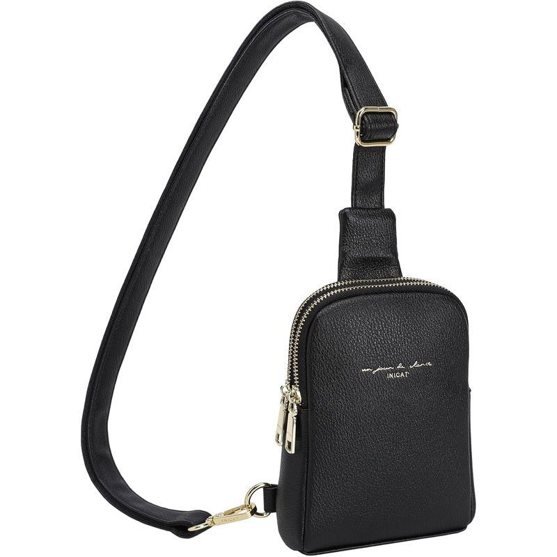 Small Sling Bag Travel Crossbody Bags for Women Leather Fanny Packs