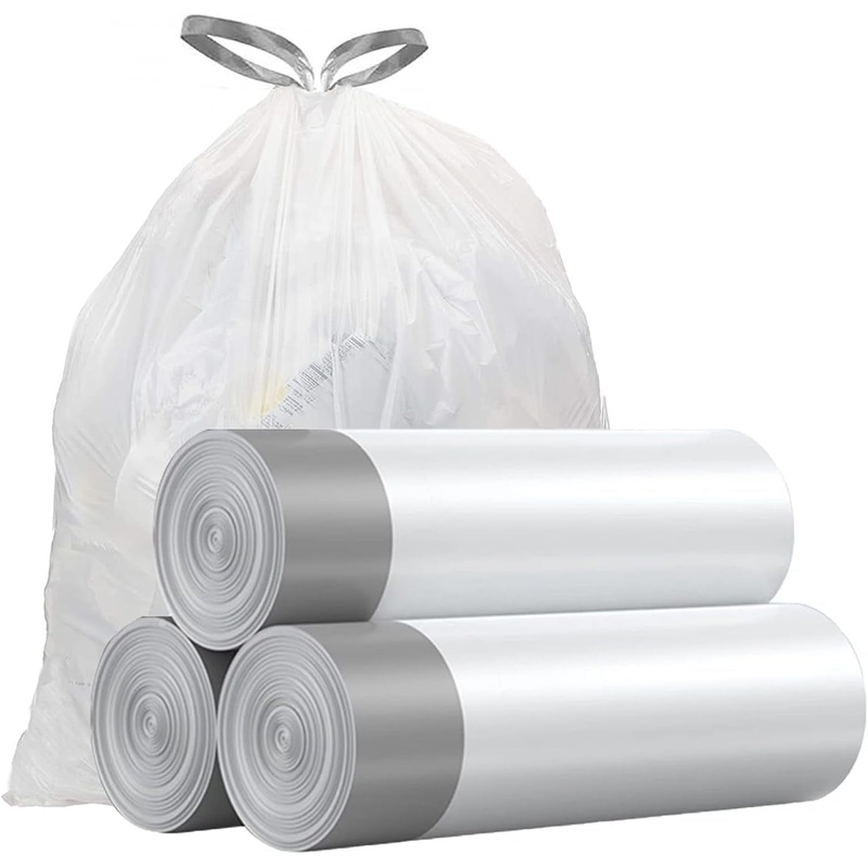 4 Gallon Drawstring Trash Bags 57 Count Pack