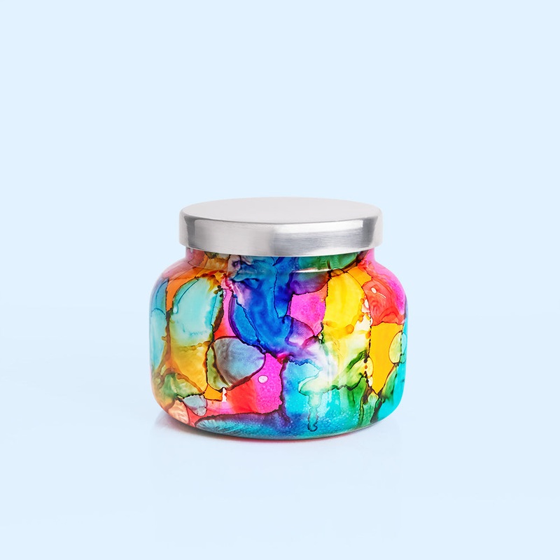 Capri Blue Volcano Watercolor Signature Jar, 19 oz