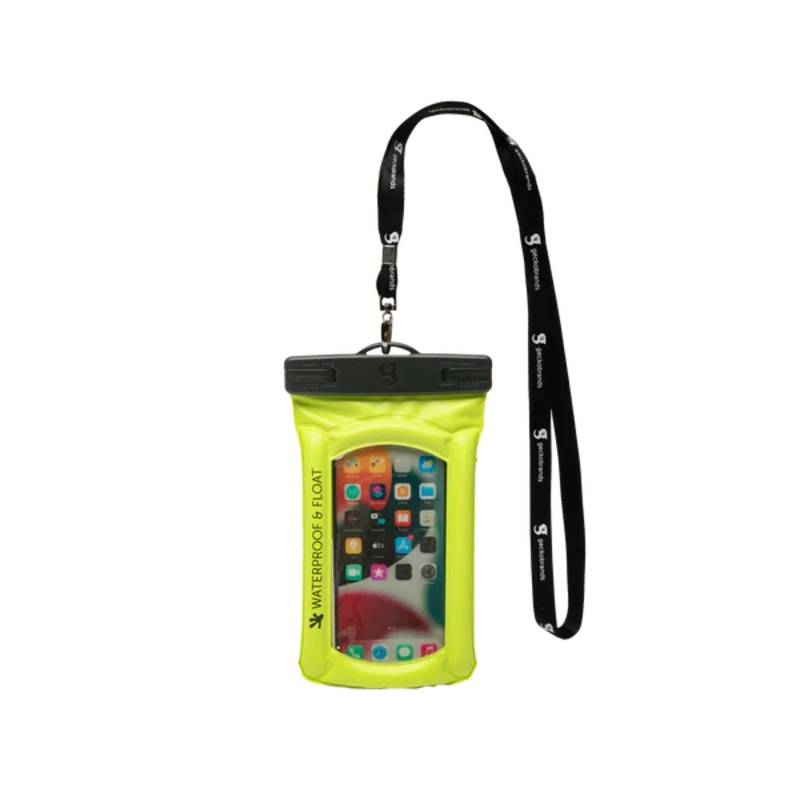 Geckobrands Float Phone Dry Bag - Neon Green