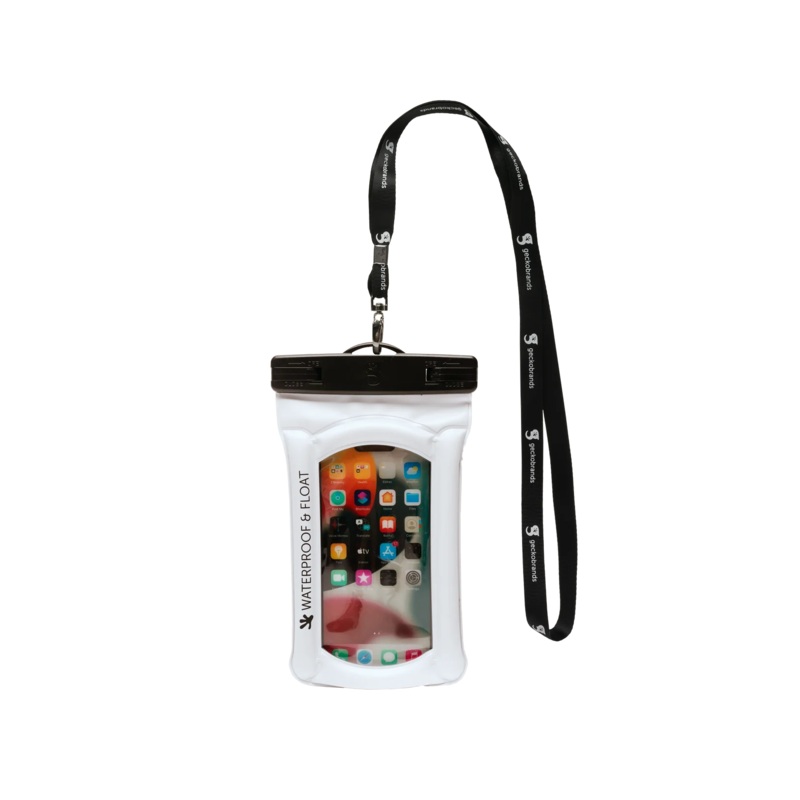 Geckobrands Float Phone Dry Bag - White