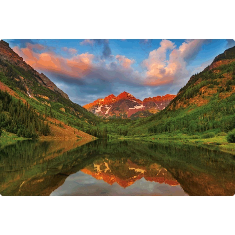 Imagine Work Surface 24 x 36 Ultra Thin  Maroon Bells Aspen