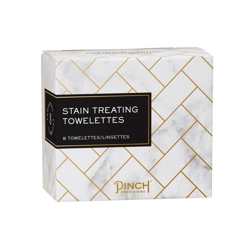 Stain Removing Towelettes White