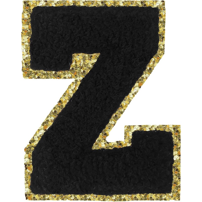 Varsity Letter Patch Z - Black
