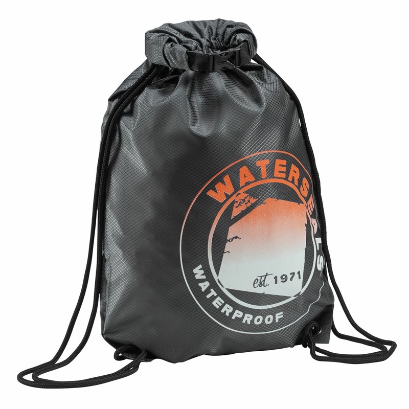 WaterSeals Cinch Backpack - Gray