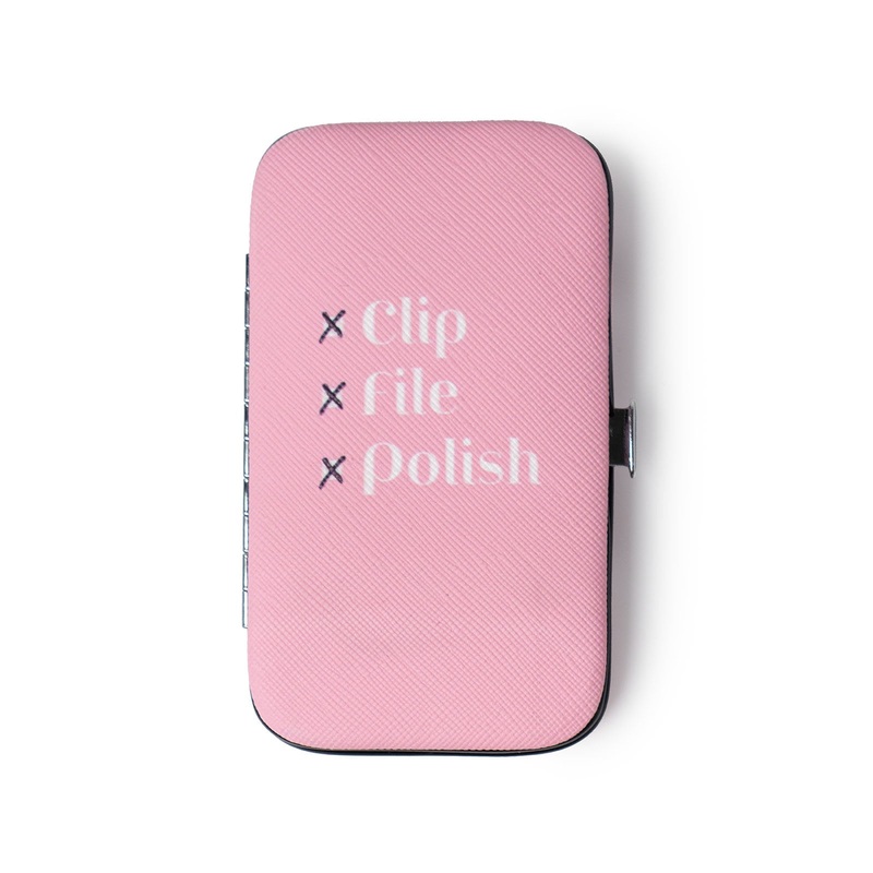 Olivia Moss Mani Pedi Ready Manicure Kit - Pink