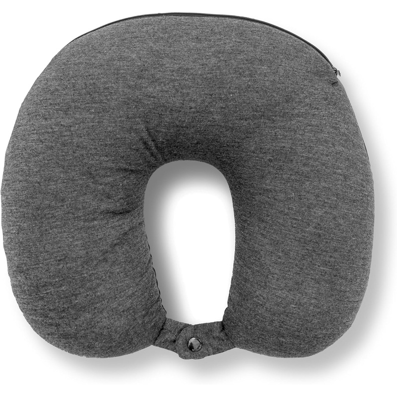 Travelon 2 in 1 Travel Neck Pillow - Gray