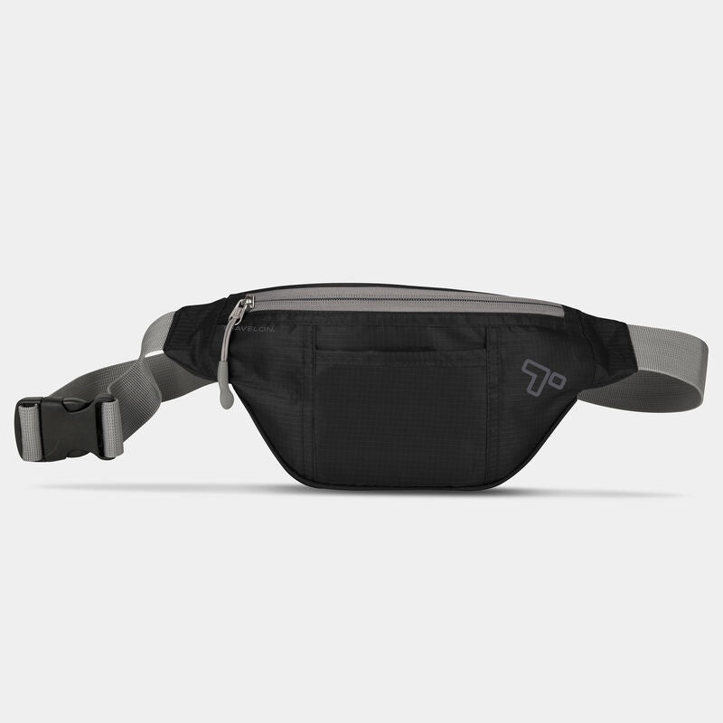 Travelon Top Zip Waist Pack - Black