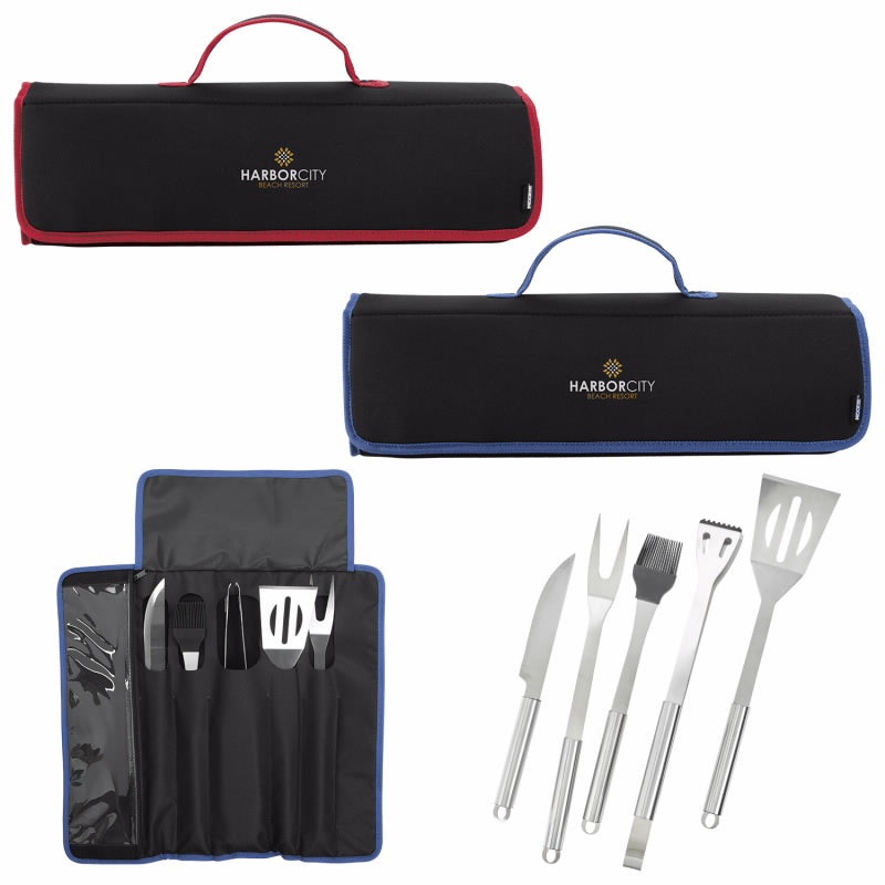 Koozie Camp 5-piece BBQ Set