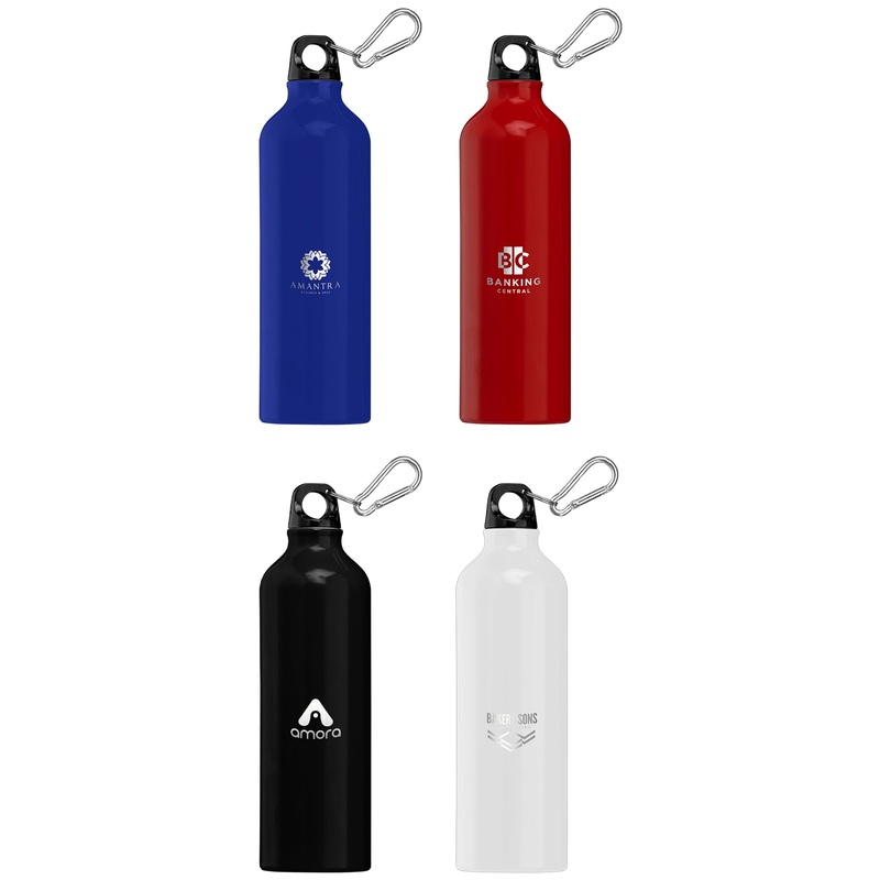 Portland Plus - 26 oz. Aluminum Water Bottle  750 ml - Laser