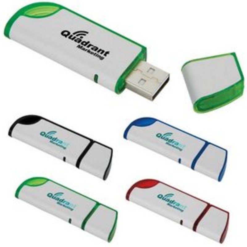 Universal Source 1 GB Slanted USB 2.0 Flash Drive