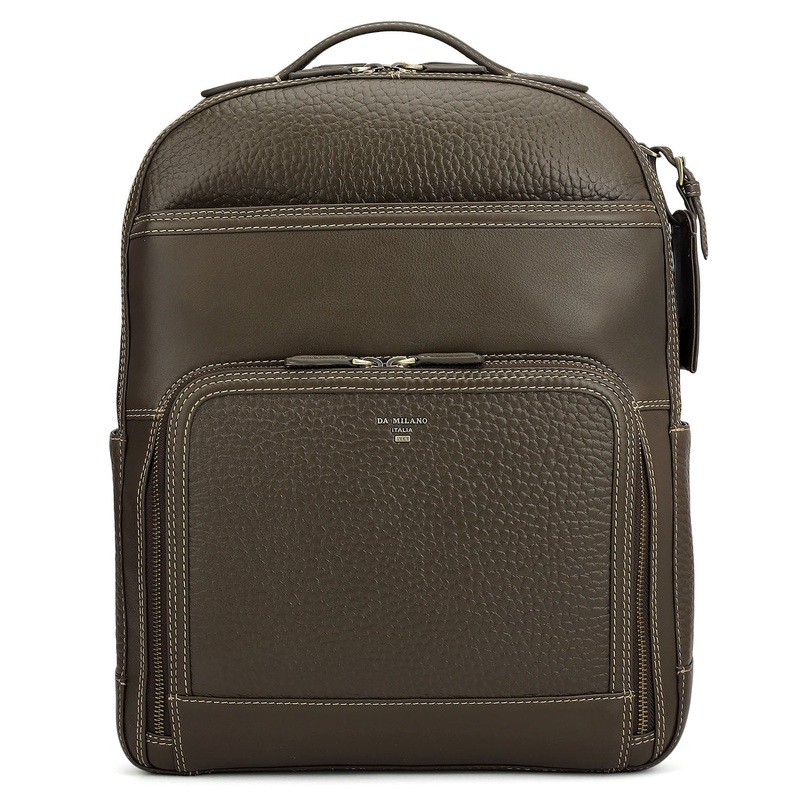 Bub Leather Backpack - Taupe