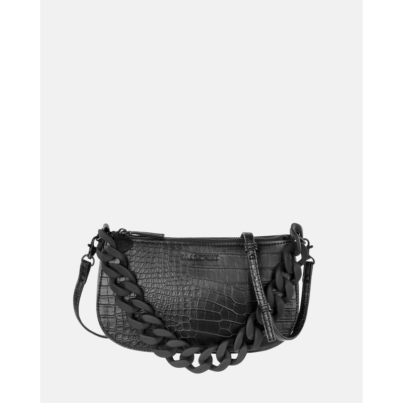Blackpink - Perfectly Chained Crossbody Made Of Crocodile Embossed Vegan Leather