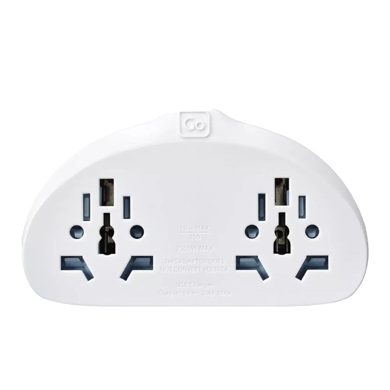 Go Travel World-EU Adaptor Duo + USB