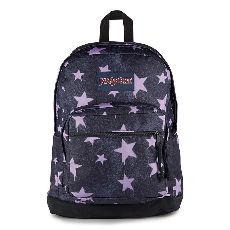 JanSport Right Pack Backpack - Sprayed Stars Pastel Lilac