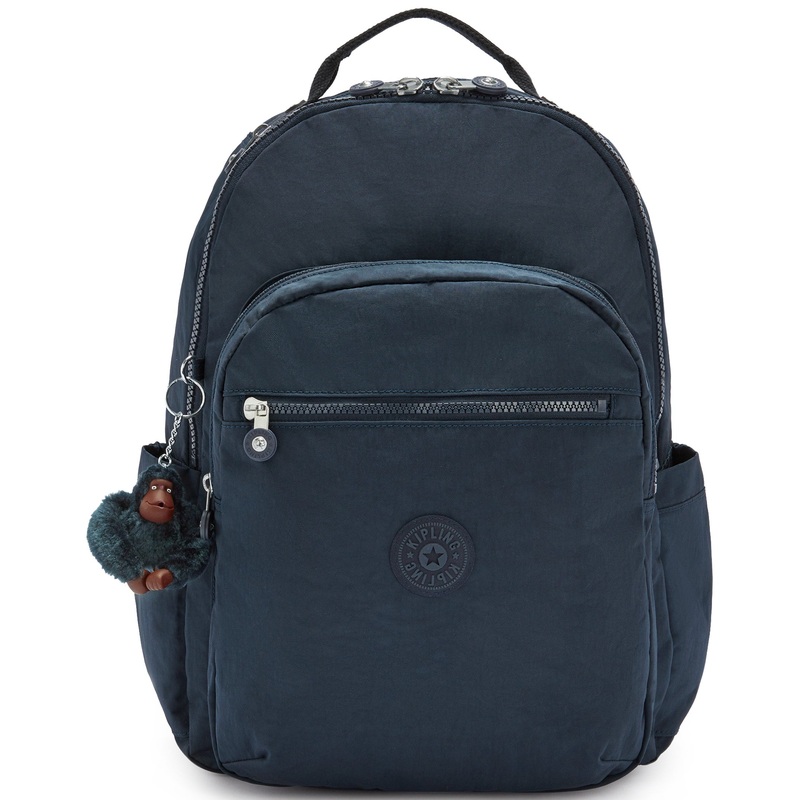 Kipling Seoul Large 15" Laptop Backpack - True Blue Tonal 2