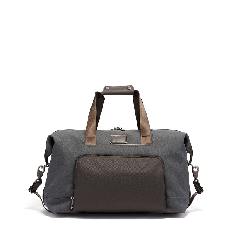 Tumi Alpha Double Expansion Travel Satchel - Anthracite
