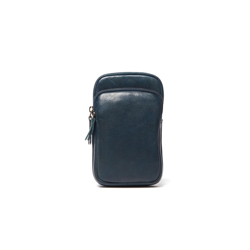 Oran - RH-475 Zita leather Phone bag - Navy
