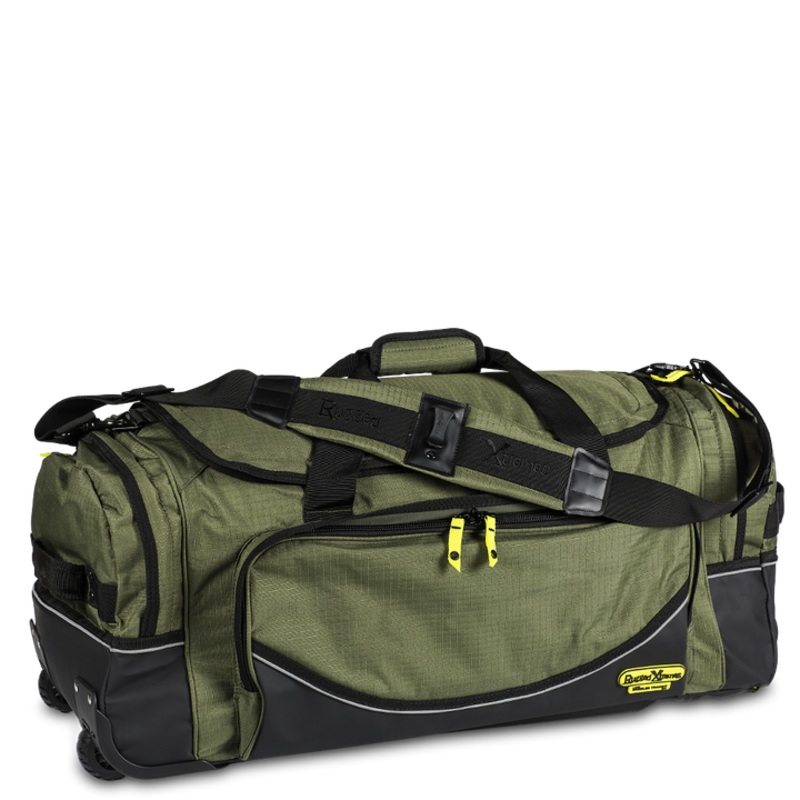 Rugged Extreme - RX05C131W 80cm Transit wheeled Duffle - Green