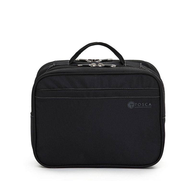TOSCA - TCA583 13in Deluxe Hanging Travel Organiser - Black