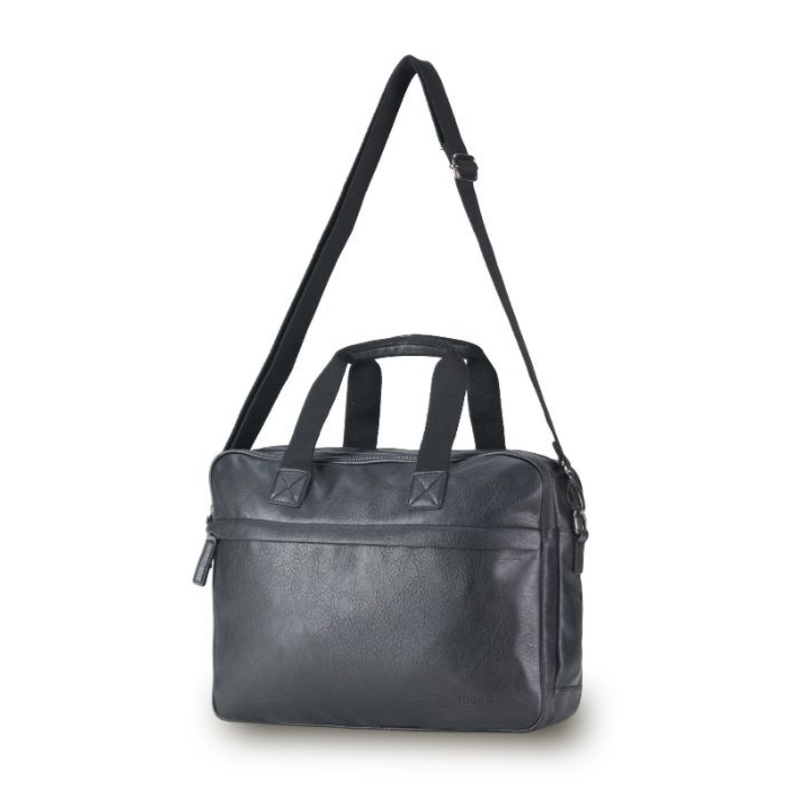 Tosca - VG014 Vegan Leather Business bag - Black
