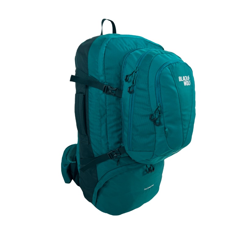 Black Wolf - Fulham II 60 Backpack - Quetzal Green/Sea Moss