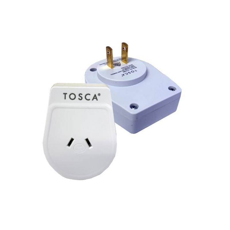 Tosca - TCA066 Japan travel adaptor - White