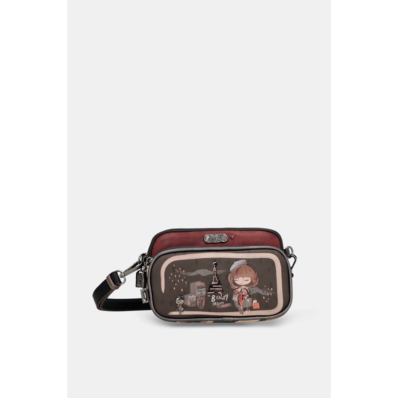 Mademoiselle crossbody bag with front pocket