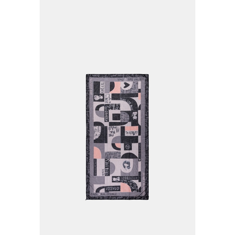 Sixties grey scarf