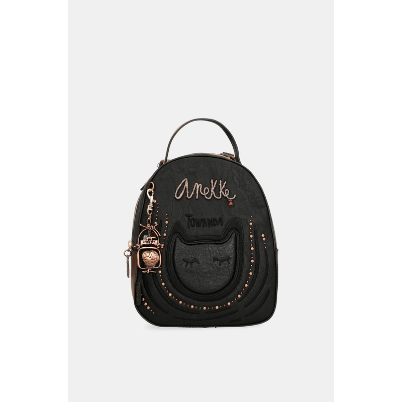 Wild mini black backpack