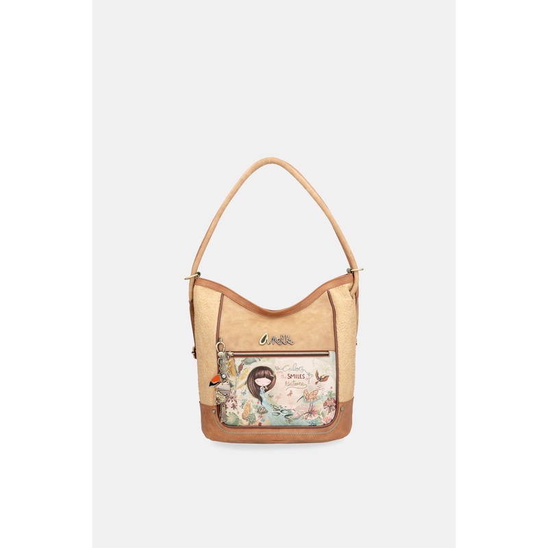 Amazonia convertible crossbody bag with backpack