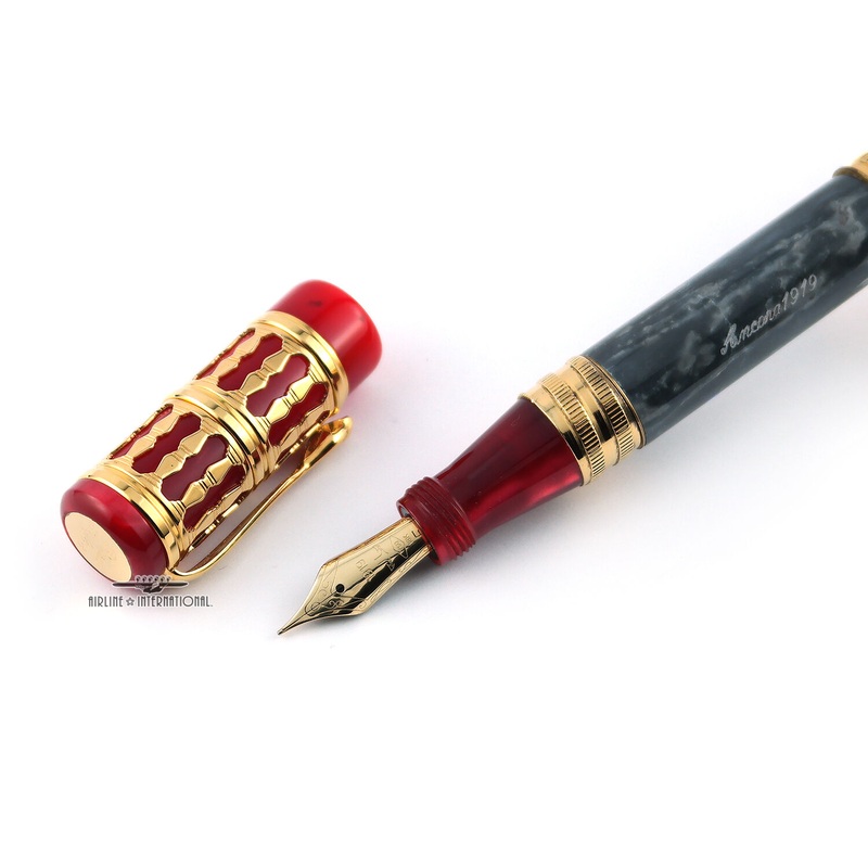 Ancora Pisa Red Limited Edition Fountain Pen  - #20/88 Extremely Rare