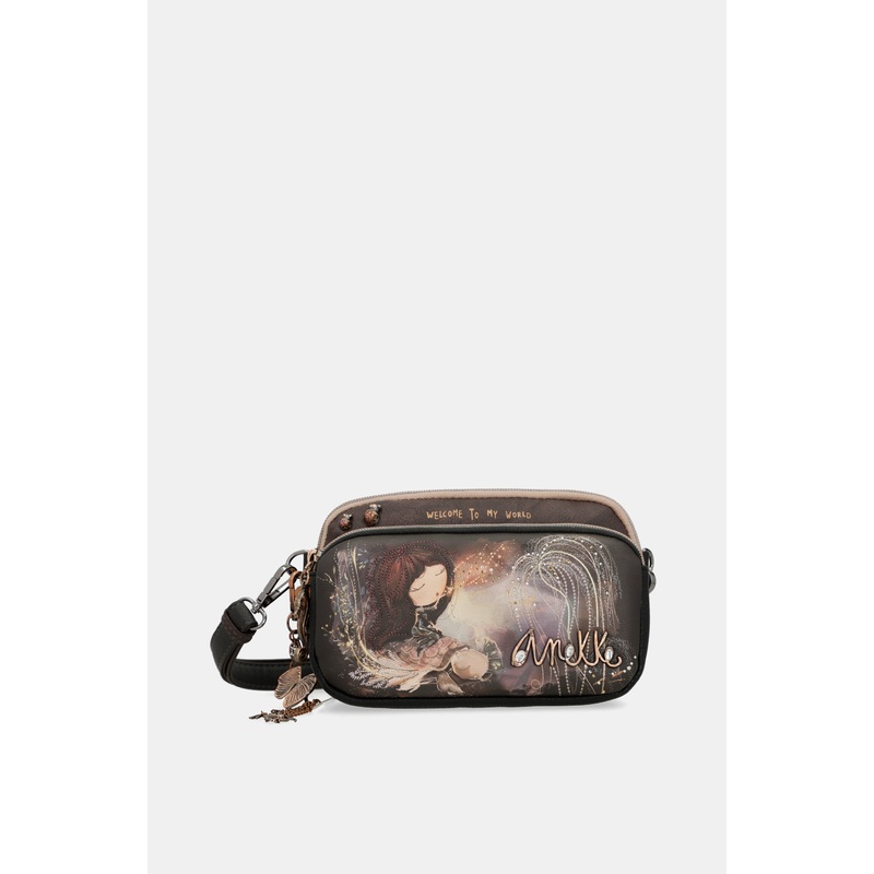 Dreamverse 2-compartment small crossbody bag