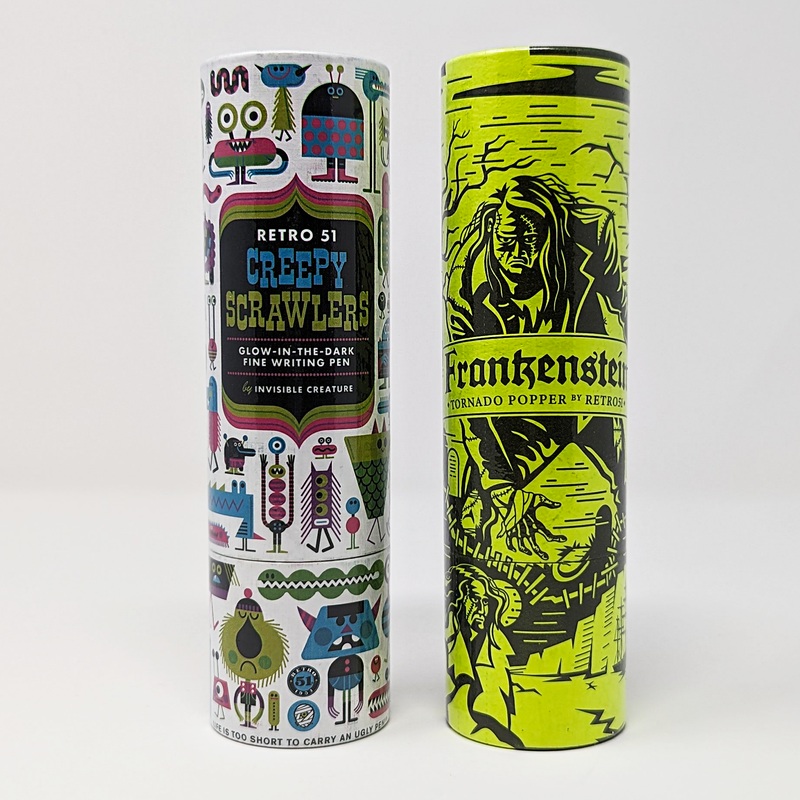 Retro 51 Frankenstein & Creepy Scrawlers Rollerball Pen Set - FACTORY SEALED!!