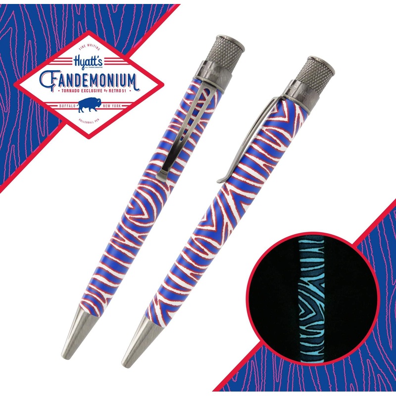Retro 51 Hyatt's Excl. Fandemonium Rollerball Pen - ZRR-2030 LOW #094 SEALED!