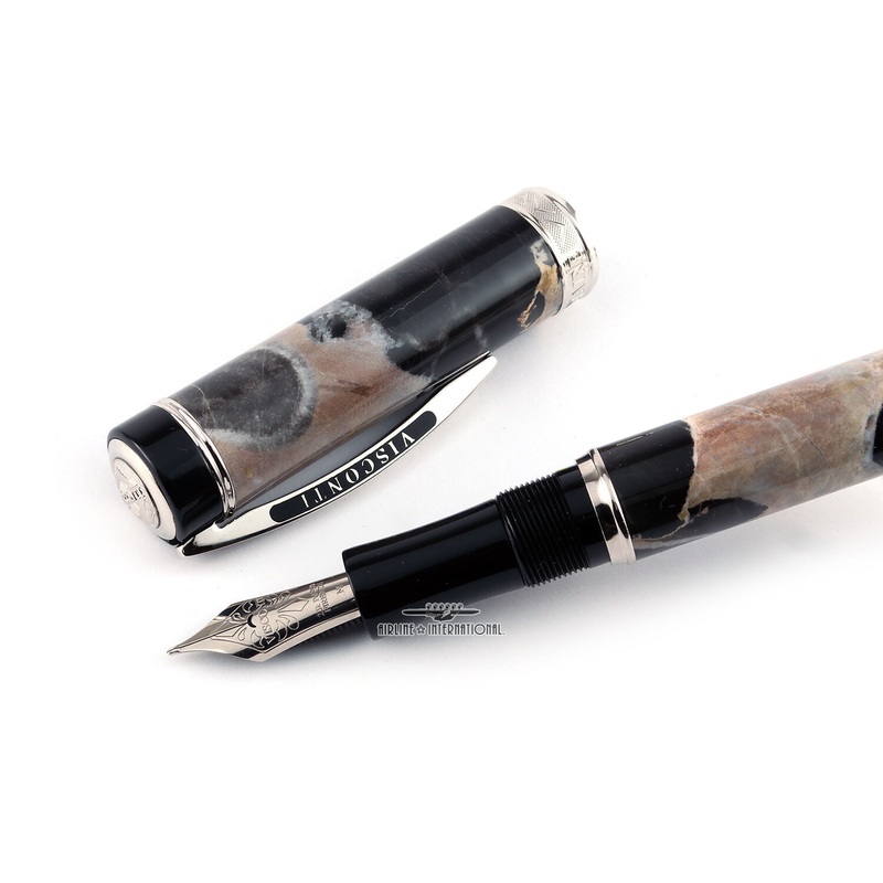 Visconti Millionaire Portoro Fountain Pen/Rollerball Pen