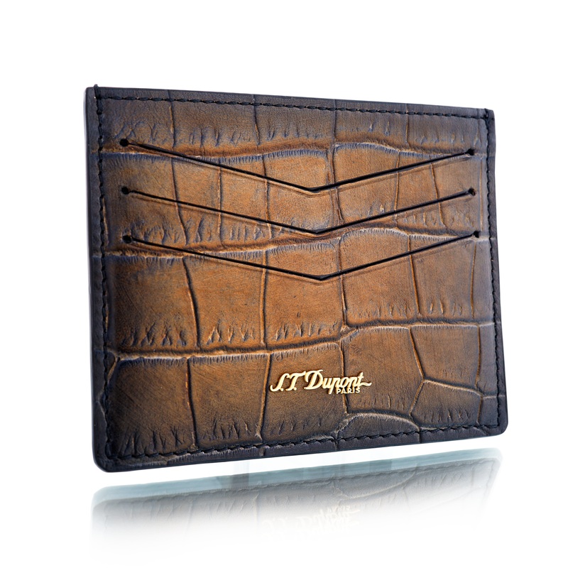 S.T. Dupont Atelier Le Grand Card Holder - Brown