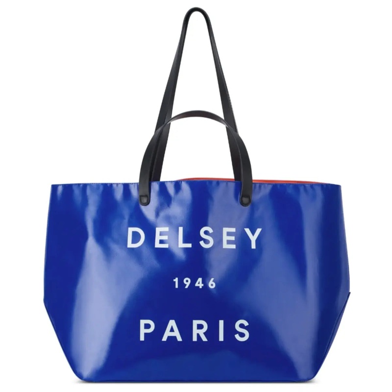 Delsey Croisiere Medium Tote Bag - Bleu Electrique