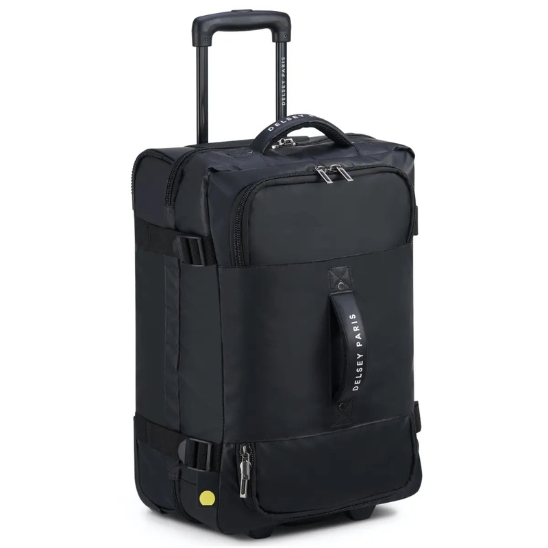Delsey Raspail 55 cm 2-Wheel Duffle Bag - Black