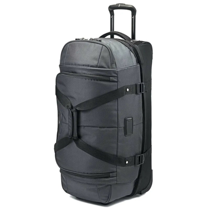 High Sierra Fairlead 71 cm Drop-Bottom Wheeled Duffle - Mercury / Black