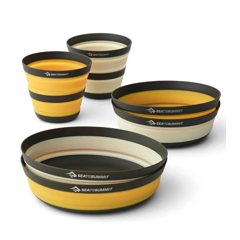Sea To Summit Frontier Ultralight Collapsible 2 Person Dinnerware Set - 6 Piece