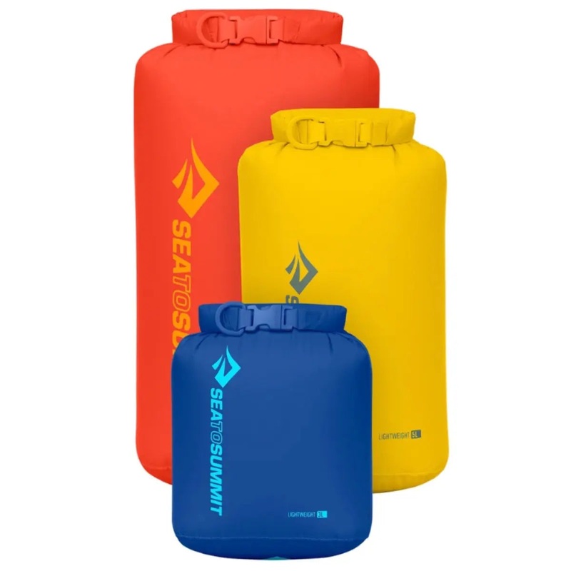Sea To Summit Lightweight Dry Bag Set 8, 13, 20L - Multi-Colour